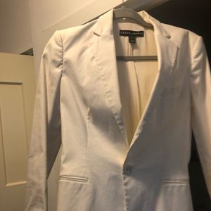 Ralph Lauren black label jacket/blazer in creamy white.